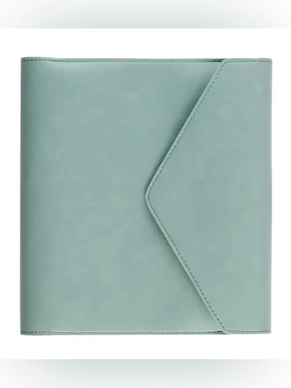 Erin Condren Sage Vegan Leather Folio like new